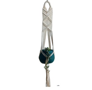 Macetero Colgante de 6-12 Pulgadas (16-30 cm), Soporte para Macetas, Colgador de Plantas de Macramé Personalizado para Decoración de Paredes y Ventanas - Product Image 1