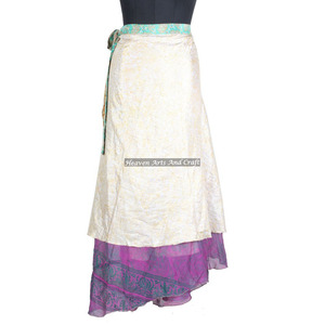Nouvelle jupe longue imprimée indienne à enrouler, paréo magique de 38 pouces, dernier design personnalisé, vêtements de mode pour femmes - Product Image 3