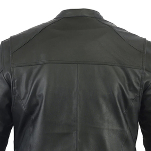 Best Selling Genuine Leather <b>Jacket</b> Men's Fashion <b>Light</b> Weight Leather <b>Jackets</b> for Men's for sale in reasonable price - Product Image 3