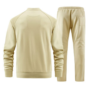 Mens Casual Winter Training Sportswear Jogger <b>Set</b> High Quality Jogging Suit Bulk Wholesale Custom Logo - Product Image 2