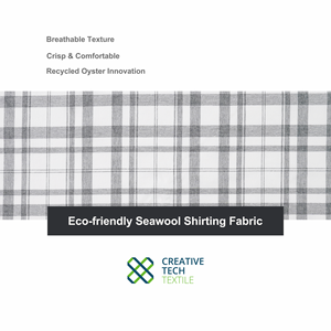 SWL-5E1919 Recycle Seawool PET/Poly=14/86 P/D,Q-Dry By Sustainable Recycle Seawool PET - Product Image 5