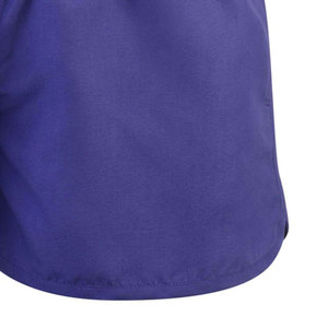 Shorts pour femmes à taille mi-haute, couleur unie, coupe classique, taille élastique, sportifs, séchage rapide, marron, en coton respirant, tissu tricoté - Product Image 2