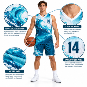 Conjunto de Uniforme de Baloncesto Sublimado, Jersey y Pantalones Cortos Personalizados para Equipo, Ropa de Baloncesto Transpirable, Fabricante Mayorista - Product Image 6