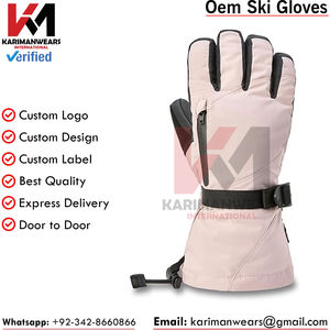 Guantes de esquí impermeables, resistentes al viento, material duradero, ajuste cómodo - Product Image 4