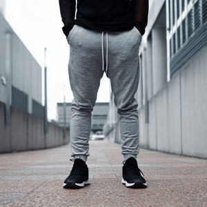 Pantalones Deportivos de Hombre, Estilo Urbano, Gruesos, Casuales, para Fitness y Entrenamiento, Transpirables, de Poliéster/Algodón - Product Image 1