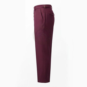 Pantalon de combat allemand classique, style historique, coupe droite, en toile légère, respirant, confortable, avec fermetures sécurisées - Product Image 4