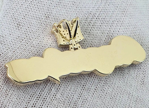Colgante Hip Hop ZAWO HOUSE con Diamante Moissanite Helado, Brillo Brillante, Plata 925 Certificada para Hombres y Mujeres, Joyería Streetwear - Product Image 5