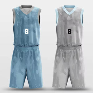 Tenue de basketball respirante imprimée grande taille, design personnalisé, vêtements de sport de haute qualité du Pakistan - Product Image 5