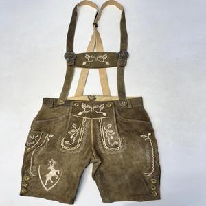 Lederhosen Bávaros de Piel de Cabra de Estándar Alemán, Tejidos, de Cintura Media, Tallas Grandes, Ecológicos, Hasta la Rodilla, de Secado Rápido - Product Image 4