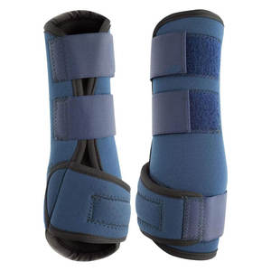 รองเท้าบู๊ตยาสำหรับม้า ป้องกันเอ็นข้อเท้าเสียหาย ใช้ได้ทุกวัน  ผ้าพันขาป้องกันขาสำหรับม้า - Product Image 3