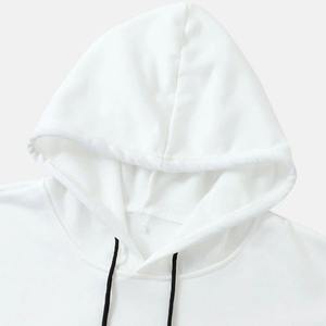 Sweat-shirt à capuche pour homme grande taille, pull-over 100% coton molletonné, streetwear décontracté d'hiver, personnalisable, vente flash - Product Image 3