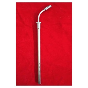 Tubo de Succión Curvo de Acero Inoxidable Poole, Certificado CE, Disponible en Todos los Tamaños para Hospital, Punta Quirúrgica, Diámetro 8mm 10mm 5.5mm - Product Image 4