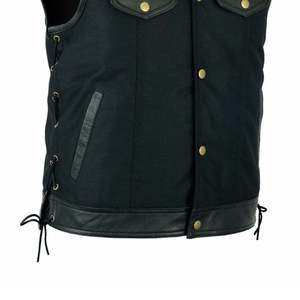 Nuevo Diseño 2026, Chaleco de Motociclismo, Chaqueta de Seguridad sin Mangas, de Cuero Genuino, Impermeable y Resistente al Viento para Hombre - Product Image 6