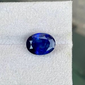 Zafiro Azul de Ceilán Natural de Sri Lanka, Corte Ovalado, Gema Suelta, Piedra Preciosa Premium para Joyería - Product Image 3