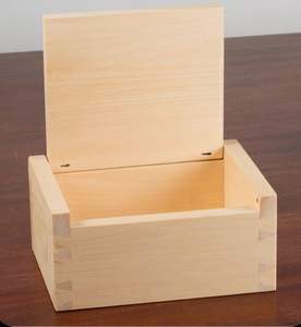 Caja de Madera de Pino para Regalos, Hecha a Mano, sin Acabado, para Manualidades, Estilo Clásico, Ecológica, Tamaño Personalizado - Product Image 1