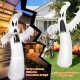 Fantasma Gonfiabile di Halloween di 3,6 Metri con Luci LED, Decorazioni da Giardino per un'Atmosfera Festiva - Product Image 5