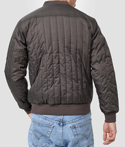Chaqueta Impermeable con Logotipo Frontal de Letterman College Winter, Fabricada en Pakistán, Chaquetas Varsity para Hombre - Product Image 5