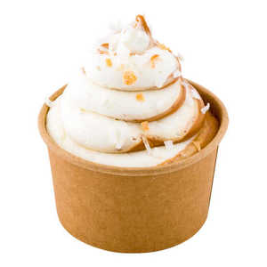 Gobelets à glace jetables en papier biodégradable à double paroi avec couvercle, logo personnalisé imprimé, matériau de qualité alimentaire - Product Image 3