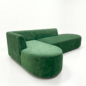 L Shape <b>Sofa</b> Natural <b>Wood</b> <b>Frame</b> Minimalism Design Style Vietnam Origin 3 year Warranty Wide 210 x Deep 150 cm - Product Image 3