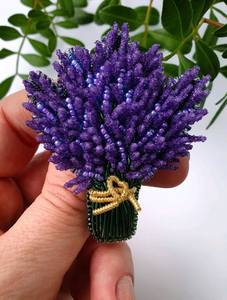 Broche Floral Bordado Vintage para Chaquetas, Abrigos y Vestidos, Elegante Broche de Solapa con Cuentas Hecho a Mano para Mujer, Moda Bordada - Product Image 3