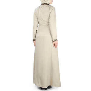Vestidos Abaya para Mujer, Hijab, Elegantes, Moda Musulmana, Cuello Cuadrado, Casuales, Holgados, Plisados, Tallas Grandes, Largos hasta el Suelo, Transpirables - Product Image 6