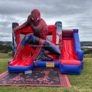 Toboggan gonflable Offre Spéciale pour enfants château gonflable Spiderman maison de rebond château sautant à vendre château rebondissant pour les enfants - Product Image 3
