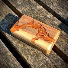 Wholesale Resin & Wood Antique Modern Handmade Jewellery <b>Box</b> with Customized Colors & Sizes <b>Makeup</b> Storage - Product Image 4