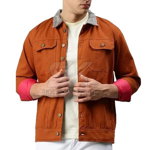 Chaquetas de mezclilla para hombre de primera calidad hechas en Pakistán, diseño y color personalizados, servicio mayorista OEM, chaqueta de invierno para hombre - Product Image 6