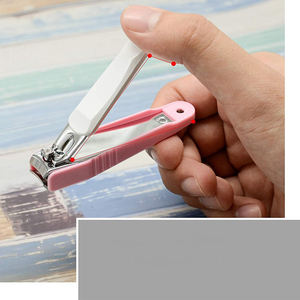 Cortauñas de Cuchilla Curva Avanzada con Diseño de Seguridad, Apertura de Mandíbula Ancha, Herramienta Profesional de Acero Inoxidable para Cortar Uñas - Product Image 5