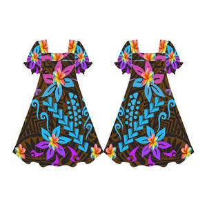 Ropa de Mujer de Alta Calidad, Vestido Transpirable Tipo Mumu, Venta al Por Mayor, Nuevo Diseño y Estilo Personalizado, Trajes Mumu - Product Image 3