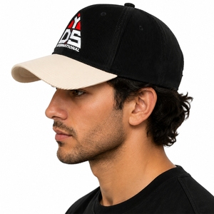 Gorra de Béisbol Unisex de Pana, Tela de Pana de Primera Calidad, Logotipo Bordado, Ajuste Ajustable, Gorra Casual para Hombre, Gorra de Pana - Product Image 3