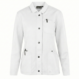 Blouse médicale unisexe à manches longues avec col chemise et poches, vente en gros directe usine, personnalisable, idéale pour infirmières et tenue de sport. - Product Image 5