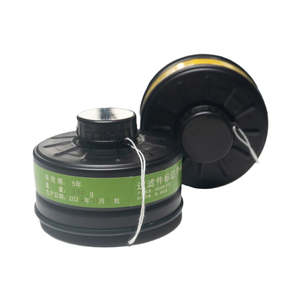 Filtre à gaz acide universel de qualité industrielle P-E-2, réutilisable, lavable, filtre en caoutchouc à 3 couches remplaçable pour l'utilisation minière - Product Image 4