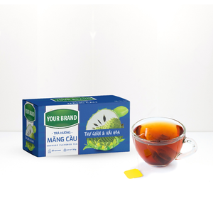 ถุงชาสมุนไพรออร์แกนิกผ่อนคลายพร้อมป้ายโลโก้ถุงชาเป็นมิตรต่อสิ่งแวดล้อม - Product Image 6