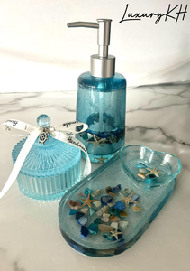 Handmade Custom Color Resin Bathroom <b>Set</b> From India Directly From Indian Supplier for Matching Bathroom Interiors - Product Image 2
