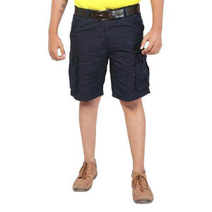 Shorts cargo pour homme en coton Ripstop, décontractés, multi-poches, coupe ample, vêtements de sport d'extérieur, shorts de course à pied multi-poches - Product Image 1