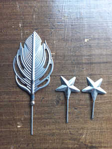 Handmade <b>Metal</b> Star Christmas Home Decoration with Die Cut Design - Product Image 2