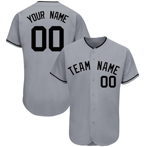 Best Quality Adult Baseball Jersey Sportswear Plus Size Custom Sublimation Design Custom Logo Design Custom Team <b>Name</b> Breathable - Product Image 3