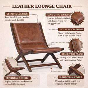 Elegante Sillón Lounge con Asiento Acolchado Confortable, Estructura de Madera Resistente, Diseño Moderno y Elegante, Perfecto para Sala de Estar - Product Image 2