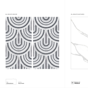 Azulejos de Porcelana de Diseño 60X120CM 600X1200MM 24X48IN, Superficie Elegante de Gran Formato, Perfecta para Interiores Residenciales y Comerciales - Product Image 1