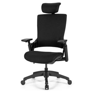 Sedia da Ufficio Reclinabile con Braccioli 3D e Poggiatesta, Sedia da Scrivania per Computer - Product Image 5