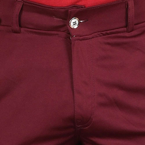 Men's Orange 100% Cotton <b>Canvas</b> Eco-Friendly Sweatpants Mid Elastic Casual Joggers Side Pockets Breathable Lightweight Winter - Product Image 5