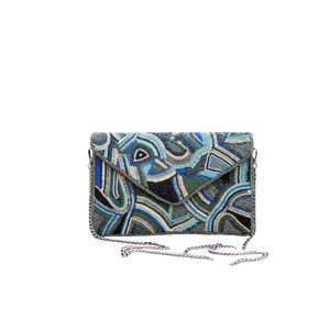 Sequissential Women's Pearl Decoration Nylon Frame Shape Lightweight Durable Eco-Friendly Chain <b>Strap</b> <b>Shoulder</b> Bag for Wedding - Product Image 1