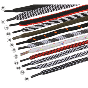 Usine de lacets durables noirs ronds-lacets en gros directs - Product Image 5