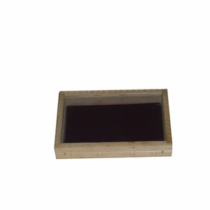 ถาดเสิร์ฟไม้สักพรีเมียมลายประดับตกแต่ง - วาดลายด้วยมือ ขายส่ง - Product Image 2