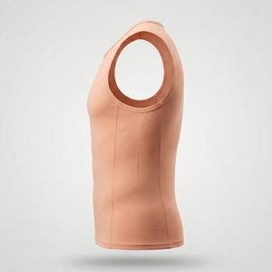 <b>Men</b> Breathable Spandex Polyester Sleeveless Sports <b>Vest</b> Custom Made Solid Colour Tanktop Fitness <b>Compression</b> Running Gym - Product Image 4