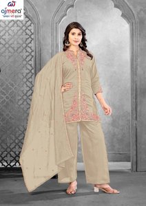 Women Stylish Designer Traditional Ethnic Party Wear Outfit for <b>Wedding</b> Office Wear Regular Fit Wrinkle Free Quick Dry - Product Image 4