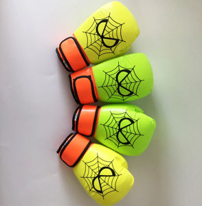 Gants de boxe en microfibre imperméables avec poignées, logo personnalisé, vente en gros, prix raisonnable - Product Image 4