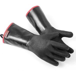 Guanti da Forno a Manica Lunga da 14 Pollici, Resistenti al Calore Estremo fino a 932°F, Guanti da Barbecue Impermeabili e Resistenti all'Olio con Rivestimento in Neoprene - Product Image 1