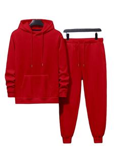 ชุดวอร์มสำหรับวิ่งผ้าคอตตอนโพลีเอสเตอร์สำหรับผู้ชายสวมใส่สบายและมีประสิทธิภาพ - Product Image 6